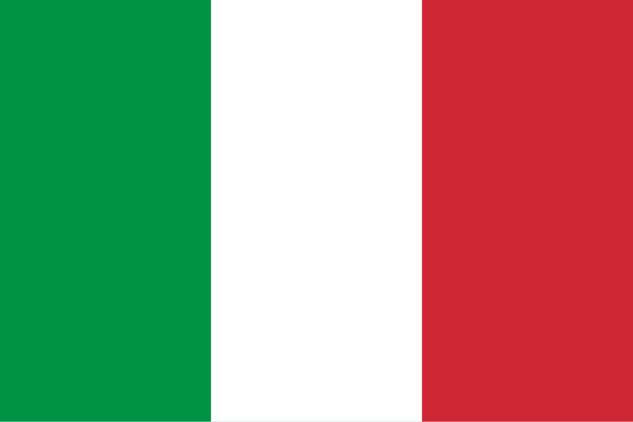 Bandera de Italia
